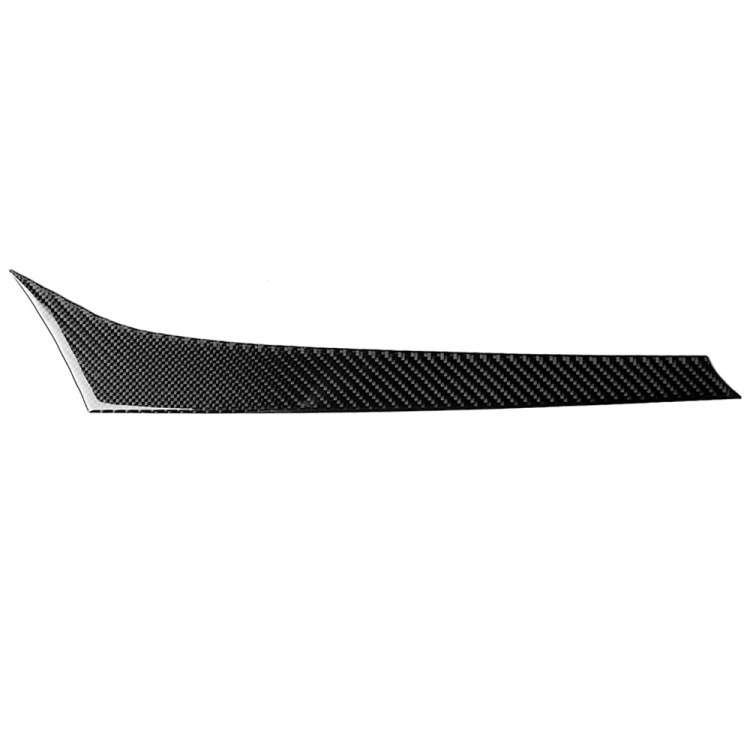 Car Carbon Fiber Dashboard Decorative Sticker for Alfa Romeo Giulia 2017-2019, Left Drive