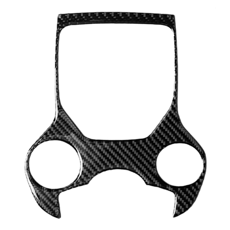 Car Carbon Fiber Gear Panel Decorative Sticker for Alfa Romeo Giulia 2017-2019, Left and Right Drive Universal