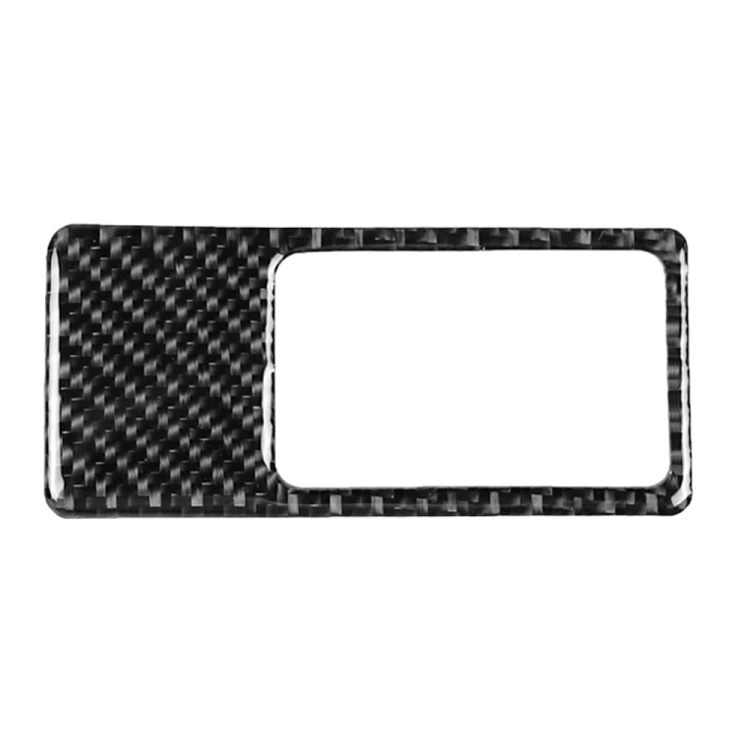 Car Carbon Fiber Headlight Panel Decorative Sticker for Mazda CX-5 2017-2018, Left Drive