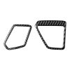 Car Carbon Fiber Instrument Air Outlet Decorative Sticker for BMW 3 Series G20/G28/325Li/330d/335 2019-2020, Left Drive