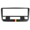 Car Carbon Fiber German Color CD Panel Decorative Sticker for Mercedes-Benz Traje Para GLK X204 300, 260, 350, 250, 220, 2013-2015, Left and Right Drive Universal
