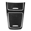 Car Carbon Fiber Solid Color Central Control Panel Decorative Sticker for Mercedes-Benz A Class 2013-2018/CLA 2013-2017/GLA 2013-2017, Left and Right Drive Universal
