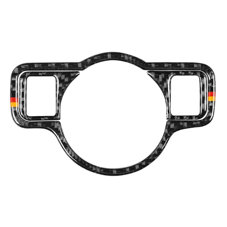 Car Carbon Fiber German Color Headlight Switch D Decorative Sticker for Mercedes-Benz A 2013-2018/B Class 2013-2018/C Class 2007-2013, Left and Right Drive Universal