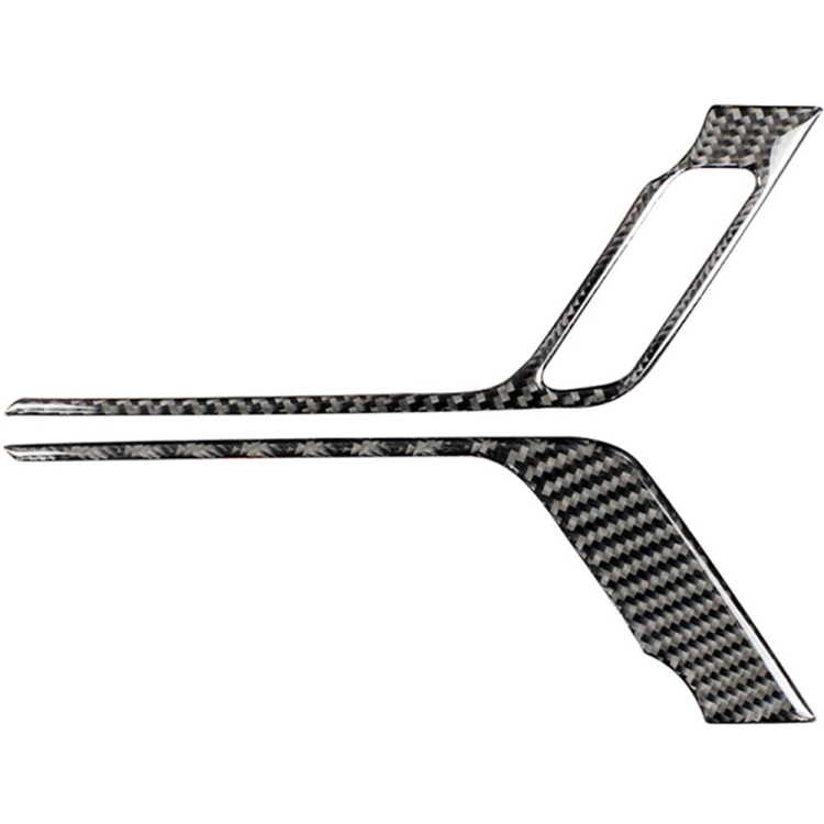 Car Carbon Fiber Front Door Handle A Decorative Sticker for Lexus RX300 / 270 / 200T / 450h 2016-2019, Left Drive