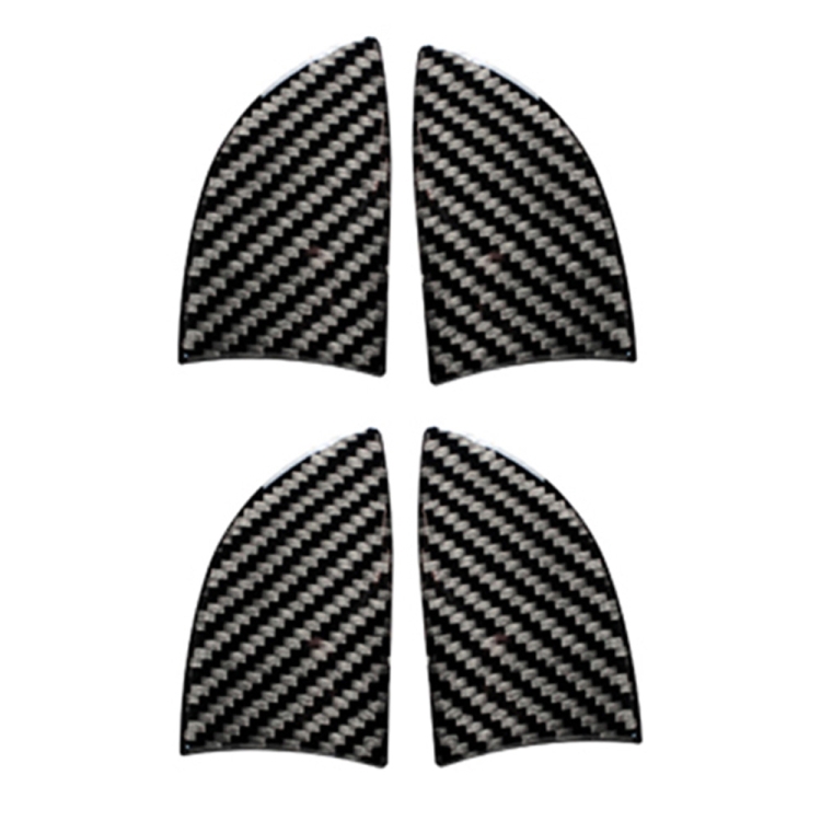 Car Carbon Fiber Inner Door Bowl Decorative Sticker for Lexus NX200 / 200t / 300h 2014-2021, Left and Right Drive Universal