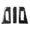 3 in 1 Car Carbon Fiber Air Outlet Decorative Sticker for Lexus NX200 / 200t / 300h 2014-2021, Left and Right Drive Universal