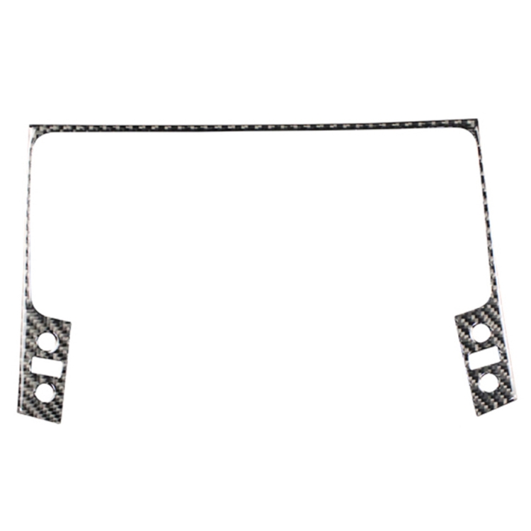 Car Carbon Fiber Navigation Panel B Decorative Sticker for Lexus IS250 300 350C 2006-2012, Left and Right Drive Universal