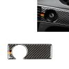 Car Carbon Fiber German Flag Color Keyhole Decorative Sticker for Audi A6 2005-2011, Right Drive