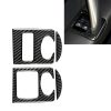 Car Carbon Fiber Glass Lifter Panel Decorative Sticker for Audi TT 8n 8J MK123 TTRS 2008-2014, Left Drive
