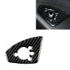Car Carbon Fiber Door Button Decorative Sticker for Audi TT 8n 8J MK123 TTRS 2008-2014, Right Drive, B Style