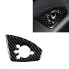 Car Carbon Fiber Door Button Decorative Sticker for Audi TT 8n 8J MK123 TTRS 2008-2014, Left Drive, B Style
