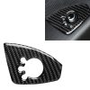 Car Carbon Fiber Door Button Decorative Sticker for Audi TT 8n 8J MK123 TTRS 2008-2014, Left Drive, A Style