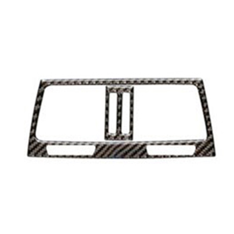 Car Carbon Fiber Solid Color Rear Air Outlet Decorative Sticker for BMW E70 X5 / E71 X6 2009-2013, Left and Right Drive Universal