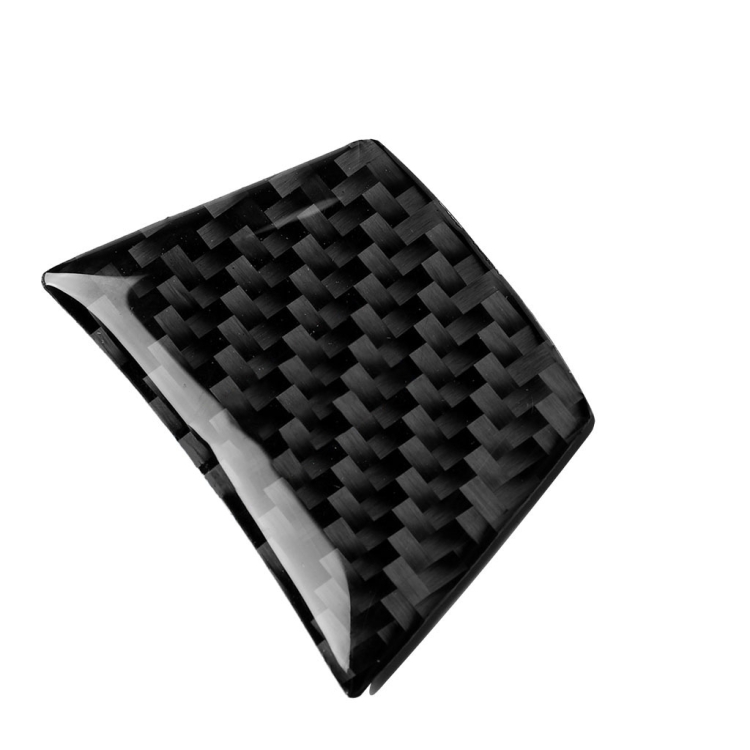 Car Carbon Fiber Solid Color Steering Wheel Decorative Sticker for BMW E70 X5 / E71 X6 2008-2013, Left and Right Drive Universal