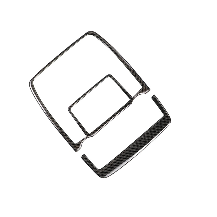 2 in 1 Car Carbon Fiber Solid Color Reading Light Decorative Sticker for BMW E70 X5 / E71 X6 2008-2013, Left and Right Drive Universal