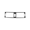 Car Carbon Fiber Solid Color Middle Air Outlet Decorative Sticker for BMW E70 X5 / E71 X6 2008-2013, Left and Right Drive Universal