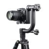 YELANGU Horizontal 360 Degree Gimbal Tripod Head for Home DV and SLR Cameras