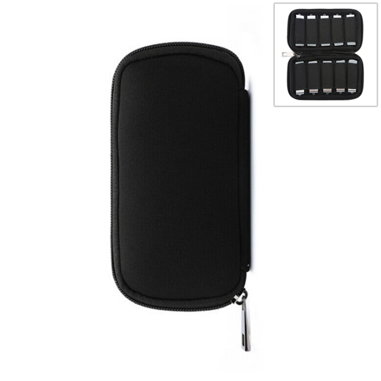 Neoprene U Disk Storage Bag Cover, Bag Size: 16x8.5cm