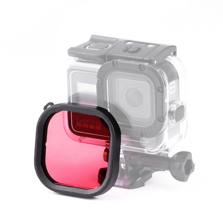 Square Housing Diving Color Lens Filter for GoPro HERO8 Black Original ...