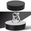 13.8cm USB Charging Smart 360 Degree Rotating Turntable Display Stand Video Shooting Props Turntable for Photography, Load 3kg