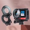 Lens Guard Protective Glass Cover for Insta360one R Panoramic Camera with Frame