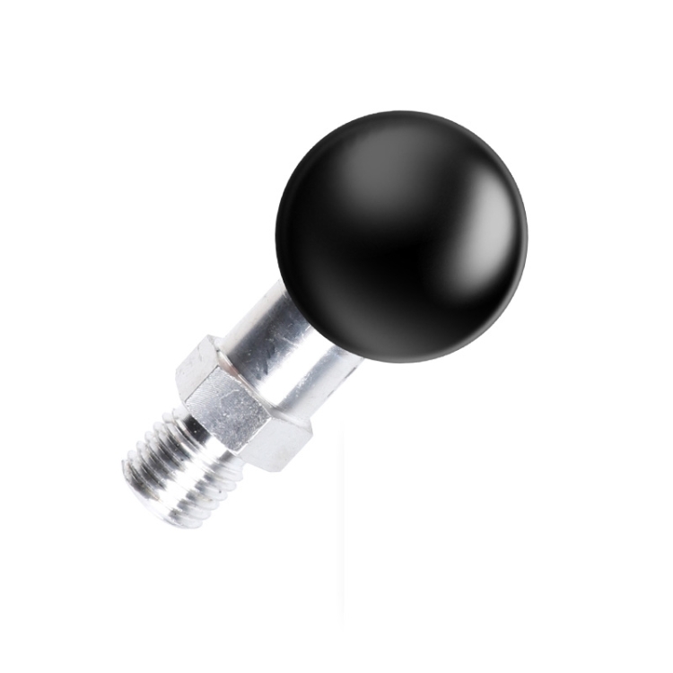 25mm Ball Head M10 Screw Motorcycle Fixed Mount Holder for GoPro Hero12 Black / Hero11 /10 /9 /8 /7 /6 /5, Insta360 Ace / Ace Pro, DJI Osmo Action 4 and Other Action Cameras