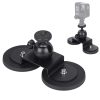 Car Suction Cup Mount Bracket for GoPro Hero11 Black / HERO10 Black / HERO9 Black / HERO8 Black /7 /6 /5 /5 Session /4 Session /4 /3+ /3 /2 /1, Xiaoyi and Other Action Cameras, Size: L