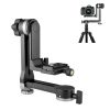 YELANGU A171 YLG0401E-C 360 Degree Rotation Horizontal Cantilever Gimbal Tripod Head for Home DV and SLR Cameras