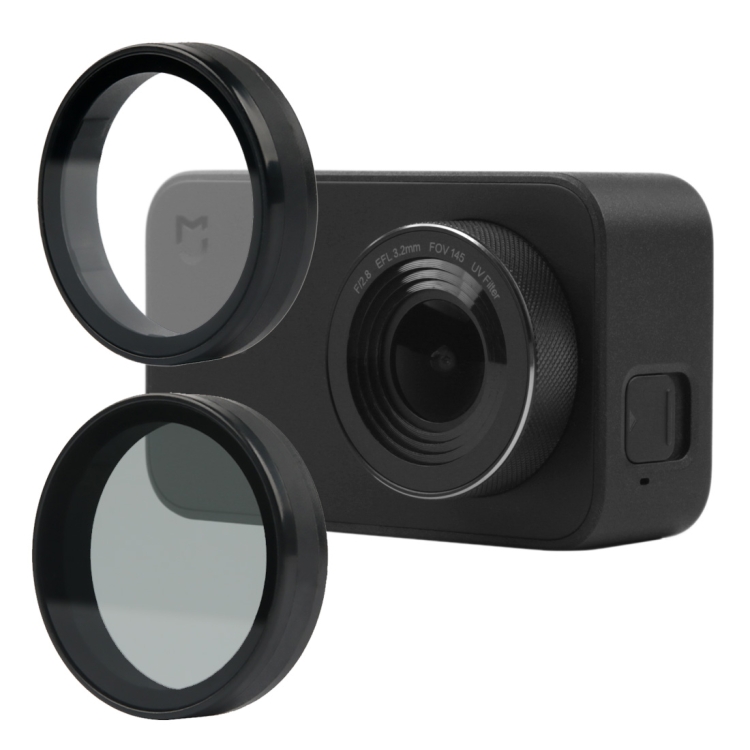 For Xiaomi Mijia Small Camera 38mm UV Protection + ND Dimmer Lens Filter