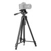 WeiFeng WT-3560 3-Section Folding Legs Live Broadcast Aluminum Alloy Tripod Mount