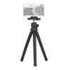 Fotopro RM-80 Mini Desktop Tripod Mount + MH-8 Ball Head with 1/4 inch Screw & Phone Clamp