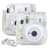 Stars Crystal PVC Hard Case Camera Bag with Shoulder Strap for FUJIFILM Instax Mini 11