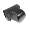 PU Leather Camera Full Body Case Bag with Strap for FUJIFILM X-A7 / X-A20 (15-55mm Lens)