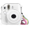 Protective Crystal Shell Case with Strap for FUJIFILM instax mini 9 / mini 8+ / mini 8