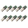 10 PCS 15-Pin USB PCB Connector Micro USB Plug Adapter for Sony Camera Data Cable