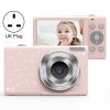 DC402 2.4 inch 44MP 16X Zoom 2.7K Full HD Digital Camera Children Card Camera, UK Plug