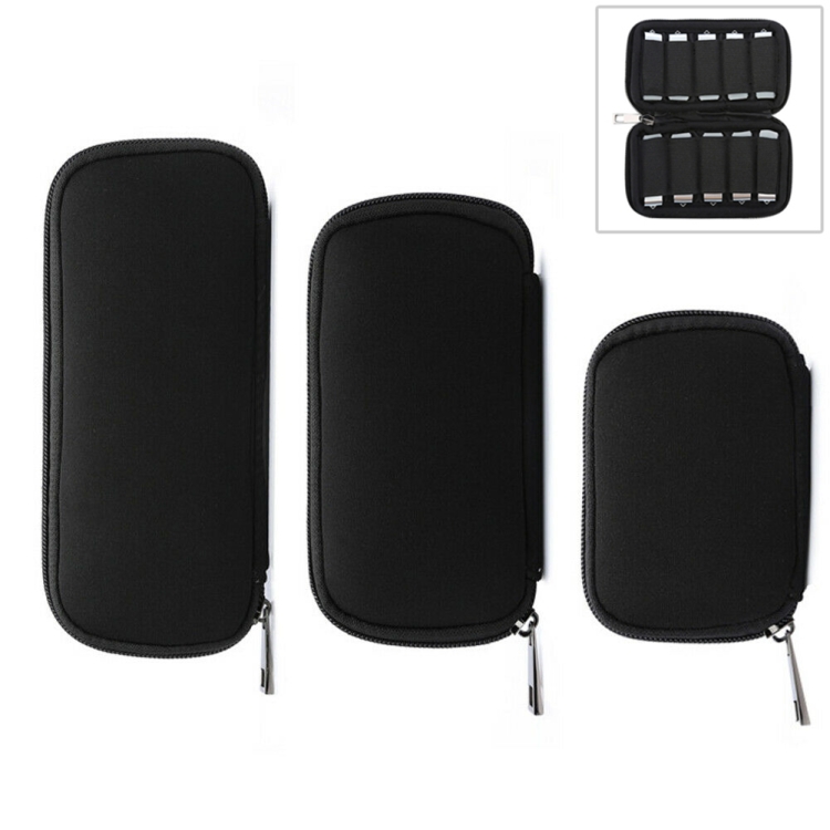 3 in 1 Neoprene U Disk Storage Bag Cover