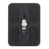 Fittest PU-50 Universal Aluminium Alloy Quick Release Plate with Rubber Cushion