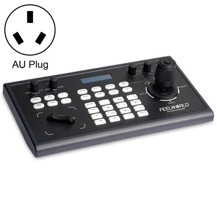 FEELWORLD KBC10 PTZ Camera Controller with Joystick and Keyboard Control ,Support PoE