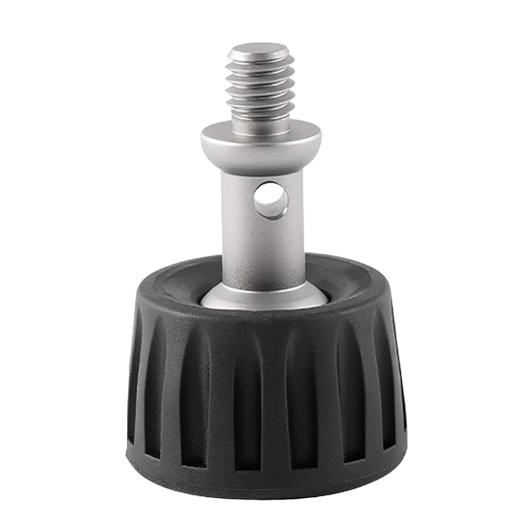 BEXIN GSF37-S Tripod 3/8 inch Stainless Steel Foot Spikes Plastic Foot Pad