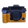 For FUJIFILM X-T5 1/4 inch Thread PU Leather Camera Half Case Base