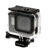 For GoPro HERO6 /5 Skeleton Housing Protective Case + Hollow Back Cover with Buckle Basic Mount & Screw, No Need to Disassemble Lens
