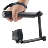 3-Way Monopod + Magic Mount Selfie Stick for GoPro Hero12 Black / Hero11 /10 /9 /8 /7 /6 /5, Insta360 Ace / Ace Pro, DJI Osmo Action 4 and Other Action Cameras, Length: 24.5-63cm