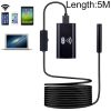 F99 HD Mobile Phone Endoscope, 8mm Waterproof Pipe Endoscope, Wifi Version, Flexible Cord, Length: 5m