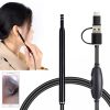 AN101 5.5mm Home Otoscope Three-in-One Ear Endoscope 30W HD Otoscope Visual Ear Picking Otoscope