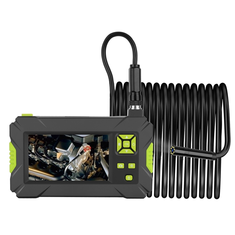 P30 5.5mm IP67 Waterproof 4.3 inch HD Portable Endoscope Hard Cable Industrial Endoscope, Cable Length: 10m