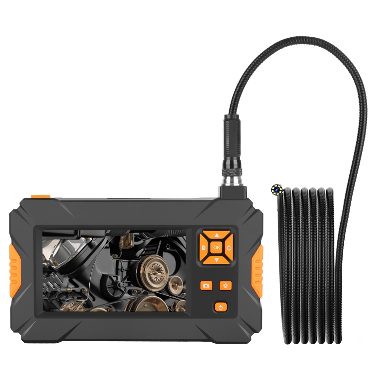 P30 8mm IP67 Waterproof 4.3 inch HD Portable Endoscope Snake Tube Industrial Endoscope, Cable Length: 5m