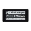 Waveshare 2.9 inch 296 x 128 Pixel Touch Black / White e-Paper Module for Raspberry Pi Pico, SPI Interface