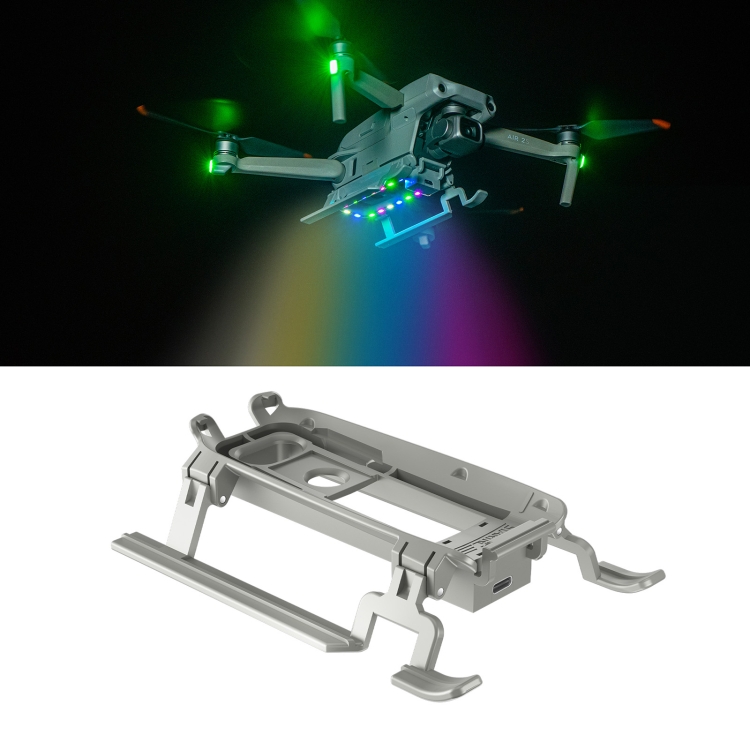 STARTRC LED Light Folding Anti-fall Heightened Landing Gear Training Rack for DJI Air 2S