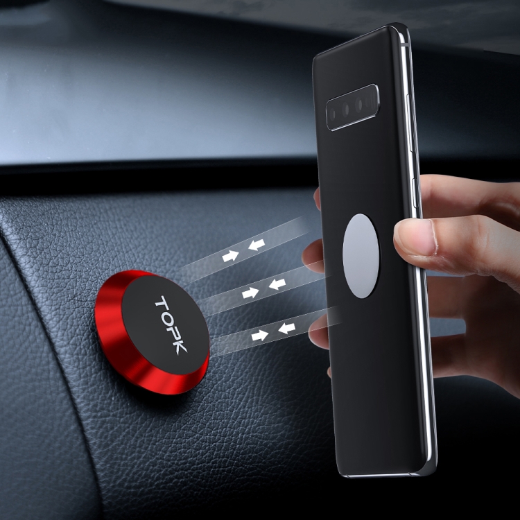 TOPK D21 Car Mobile Phone Holder Magnetic Universal In-car Phone Holder Stand